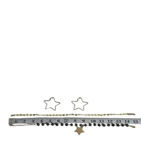 Elegant Gold and Silver Necklace Set - Picture 12 of 16